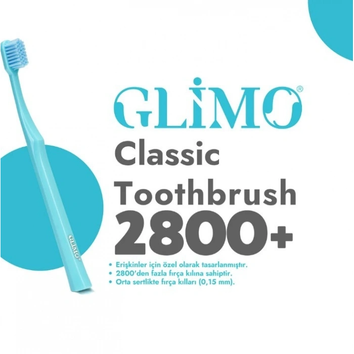 Glimo Classic Medium 2800+ Diş Fırçası