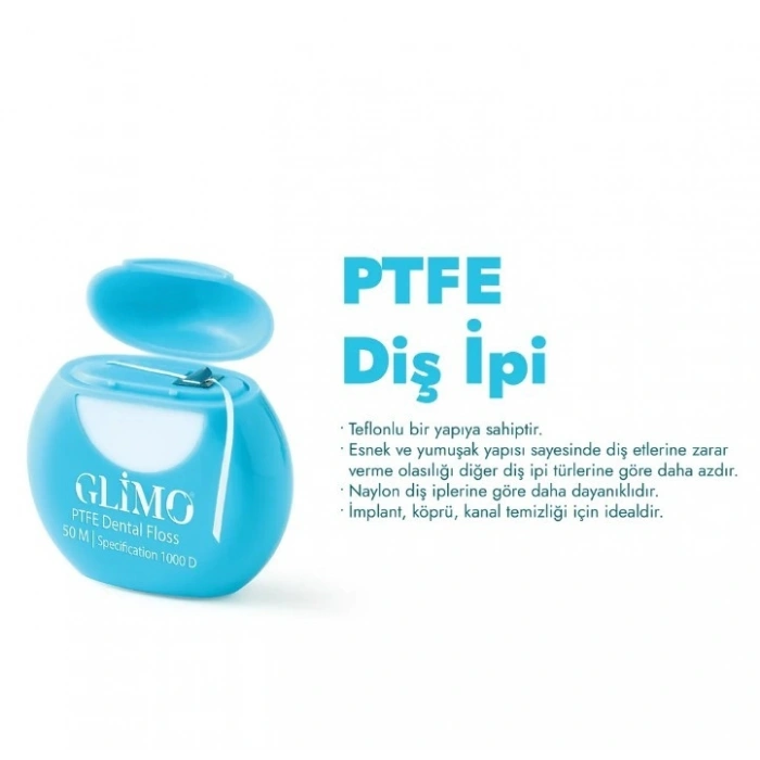 Glimo PTFE Diş İpi 50 m