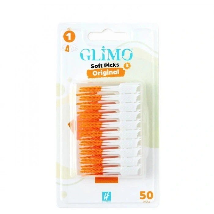 Glimo Soft Picks Arayüz Fırçası Small 50li