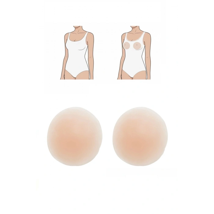 Göğüs Ucu Gizleyici  Uzun Ömürlü Silikon 4 ADET