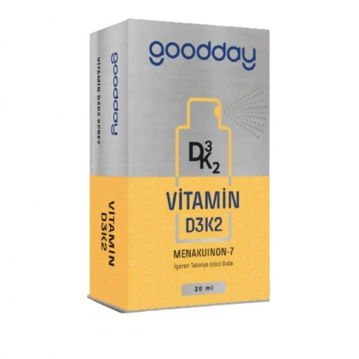 Goodday Vitamin D3 K2 Sprey 20 ml