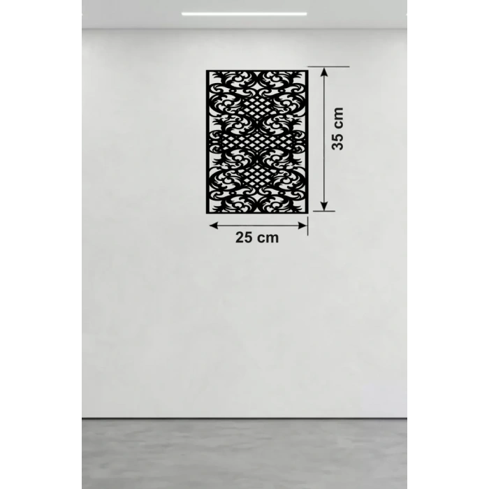 Gotham Temalı Ahşap Duvar Saati - 25x35 cm Lazer Kesim Dekoratif Saat