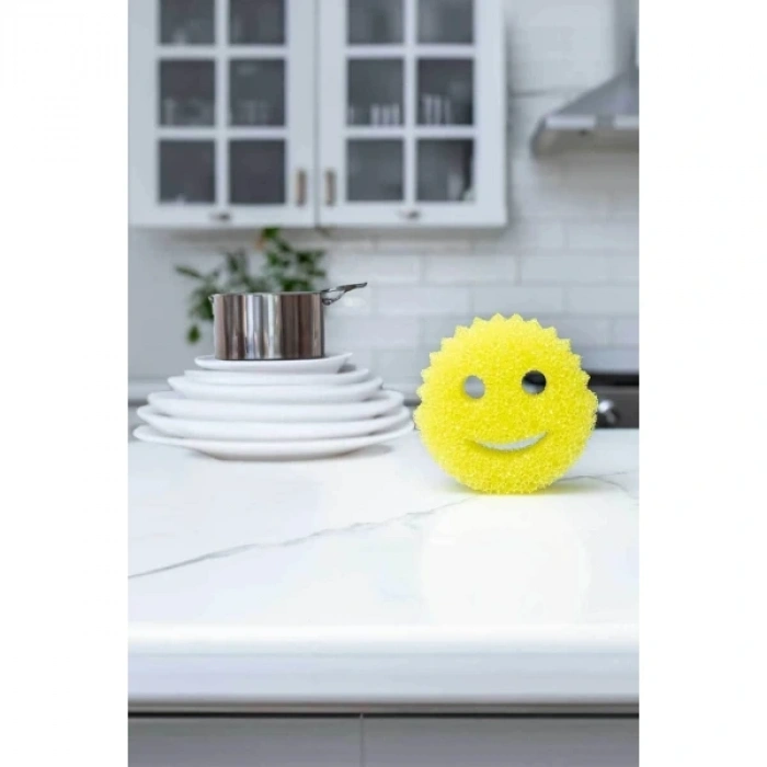 Gülen Yüz Bulaşık Süngeri 2li Set