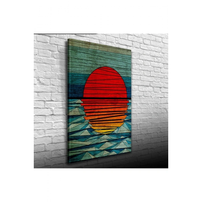 Günbatımı Canvas Tablo (50x70)