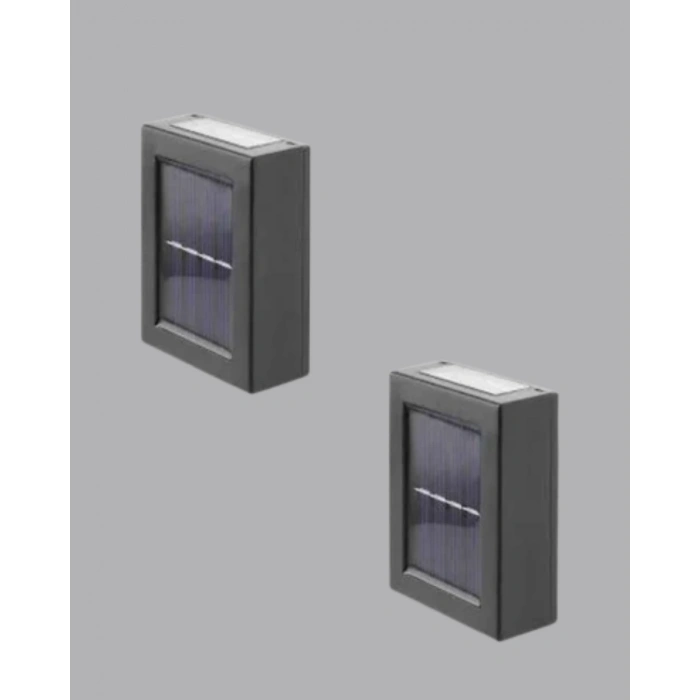 Güneş Enerjili LED Duvar Aydınlatması