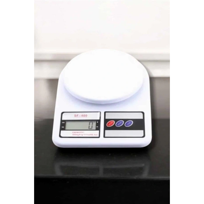 Hassas Terazi 10 kg Kapasiteli, Yüksek Hassasiyetli Dijital Mutfak Tartısı