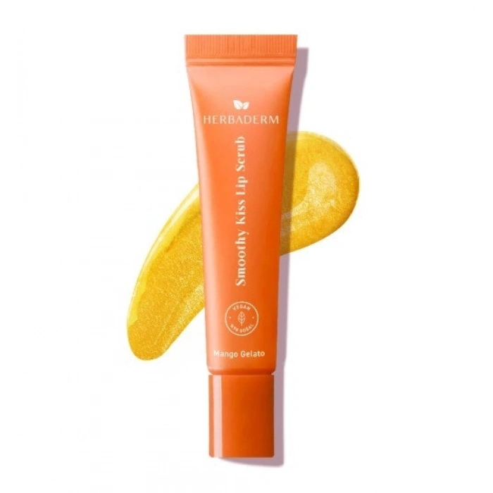 Herbaderm Dudak Peelingi Mango Aromalı 15 ml (Charm Hediyeli)