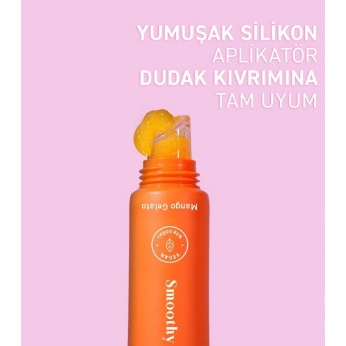 Herbaderm Dudak Peelingi Mango Aromalı 15 ml (Charm Hediyeli)