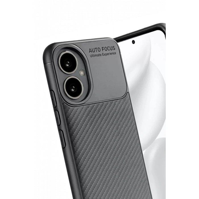 Honor 400 Kılıf Auto Focus Karbon Kapak - Gri