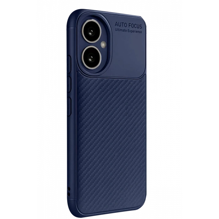 Honor 400 Kılıf Auto Focus Karbon Kapak - Lacivert