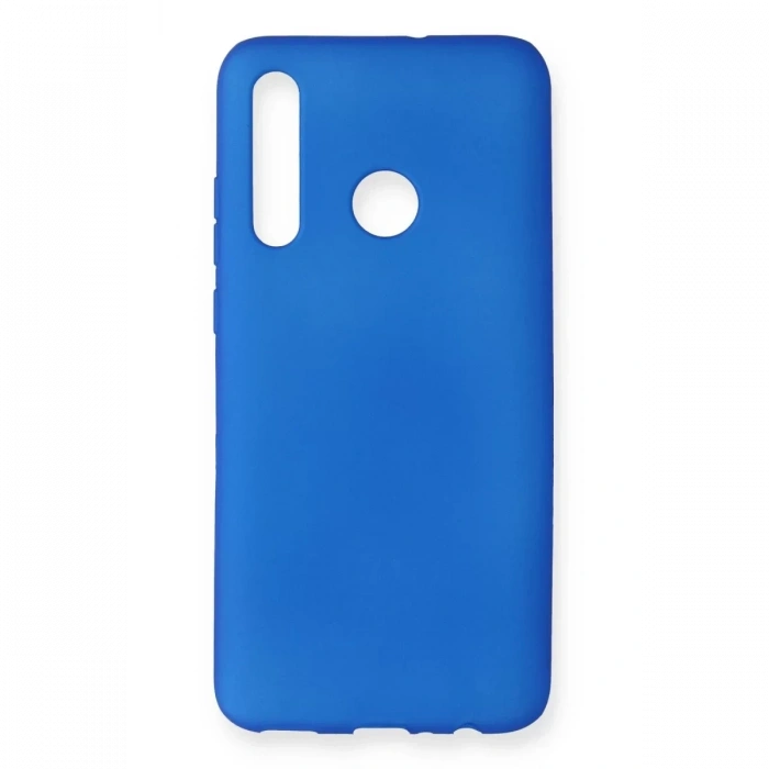 Huawei Honor 20 Lite Kılıf First Silikon - Mavi