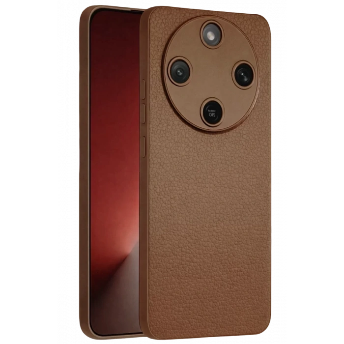 Huawei Honor Magic 8 Lite Thermax Silikon Kılıf - Kahverengi