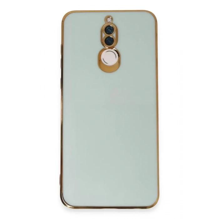 Huawei Mate 10 Lite Kılıf Volet Silikon - Açık Yeşil