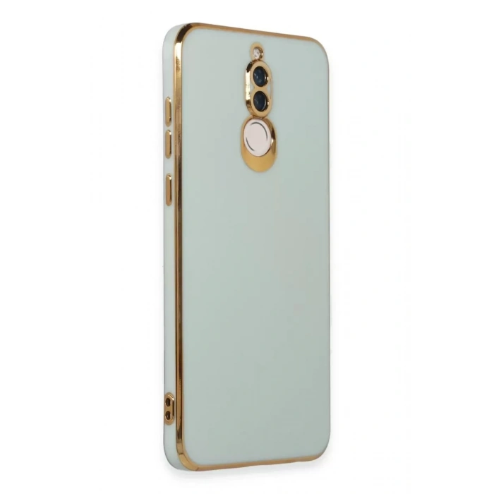 Huawei Mate 10 Lite Kılıf Volet Silikon - Açık Yeşil