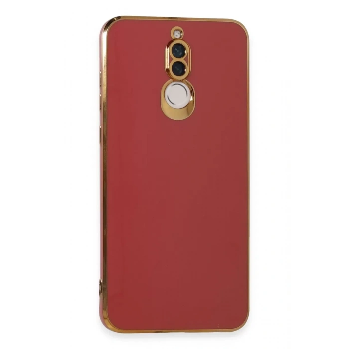Huawei Mate 10 Lite Kılıf Volet Silikon - Kırmızı