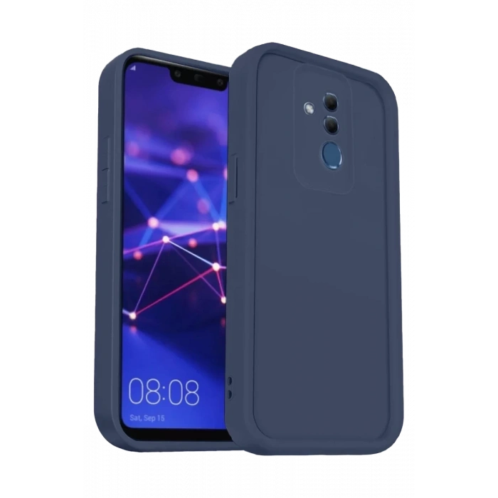 Huawei Mate 20 Lite Kılıf Viera Silikon - Lacivert