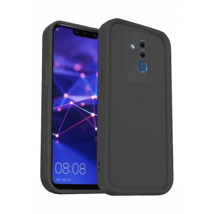 Huawei Mate 20 Lite Kılıf Viera Silikon - Siyah