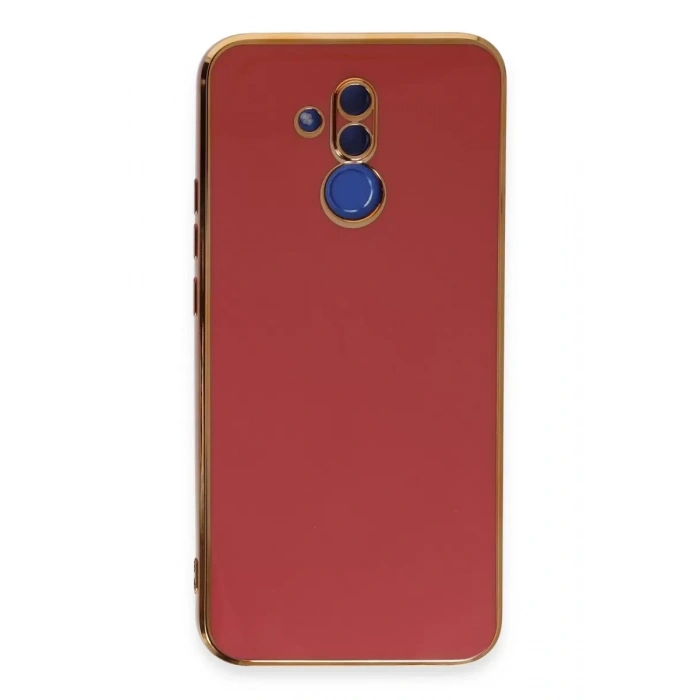 Huawei Mate 20 Lite Kılıf Volet Silikon - Kırmızı