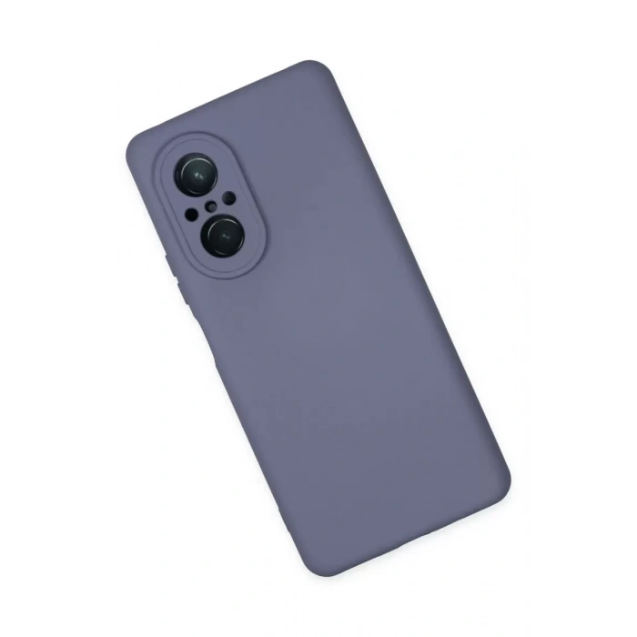 Huawei Nova 9 SE Kılıf Nano içi Kadife Silikon - Gri