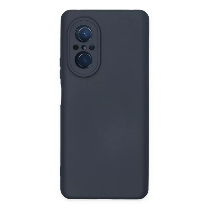 Huawei Nova 9 SE Kılıf Nano içi Kadife Silikon - Lacivert