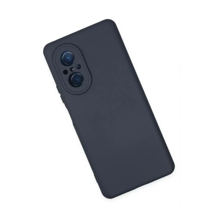 Huawei Nova 9 SE Kılıf Nano içi Kadife Silikon - Lacivert