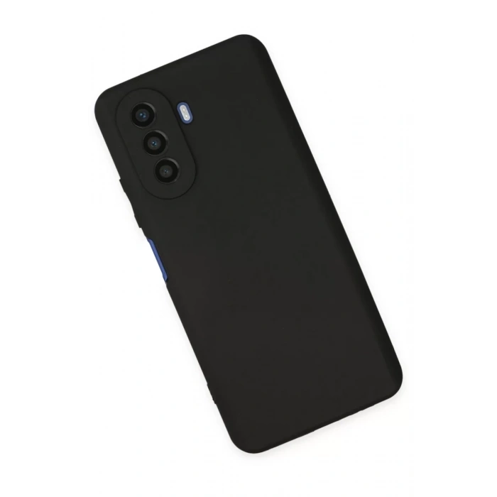 Huawei Nova Y70 Kılıf First Silikon - Siyah