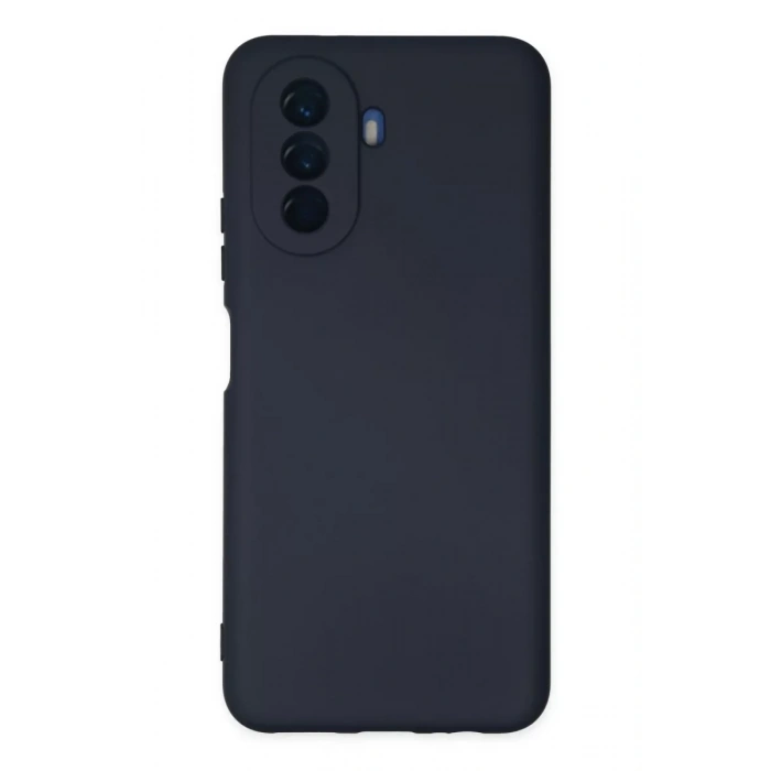 Huawei Nova Y70 Kılıf Nano içi Kadife Silikon - Lacivert