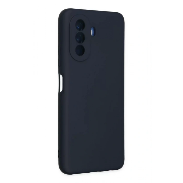 Huawei Nova Y70 Kılıf Nano içi Kadife Silikon - Lacivert