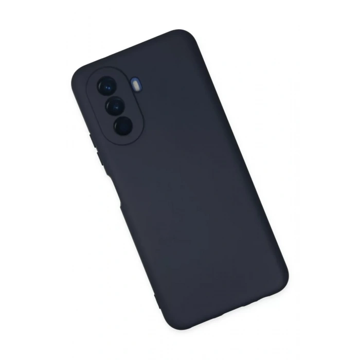 Huawei Nova Y70 Kılıf Nano içi Kadife Silikon - Lacivert