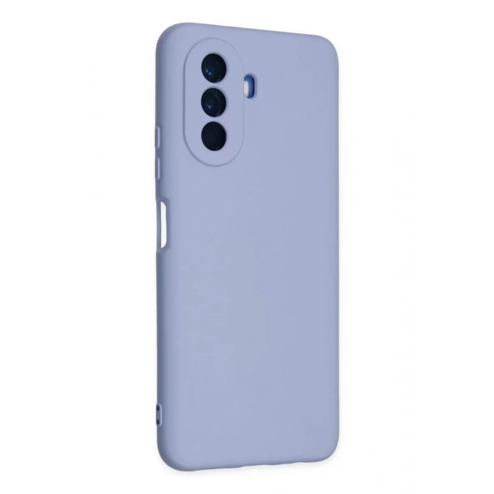 Huawei Nova Y70 Kılıf Nano içi Kadife Silikon - Lila
