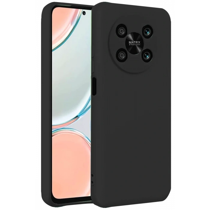 Huawei Nova Y90 Kılıf First Silikon - Siyah