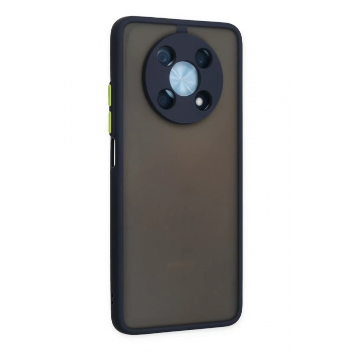 Huawei Nova Y90 Kılıf Montreal Silikon Kapak - Lacivert