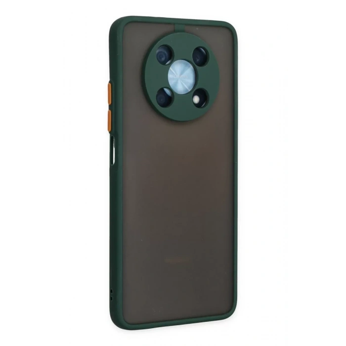 Huawei Nova Y90 Kılıf Montreal Silikon Kapak - Yeşil