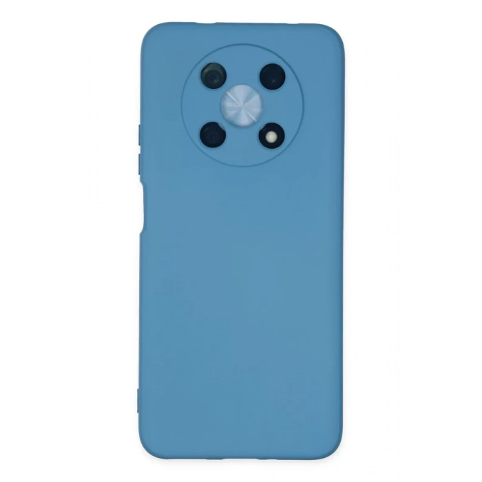 Huawei Nova Y90 Kılıf Nano içi Kadife Silikon - Mavi