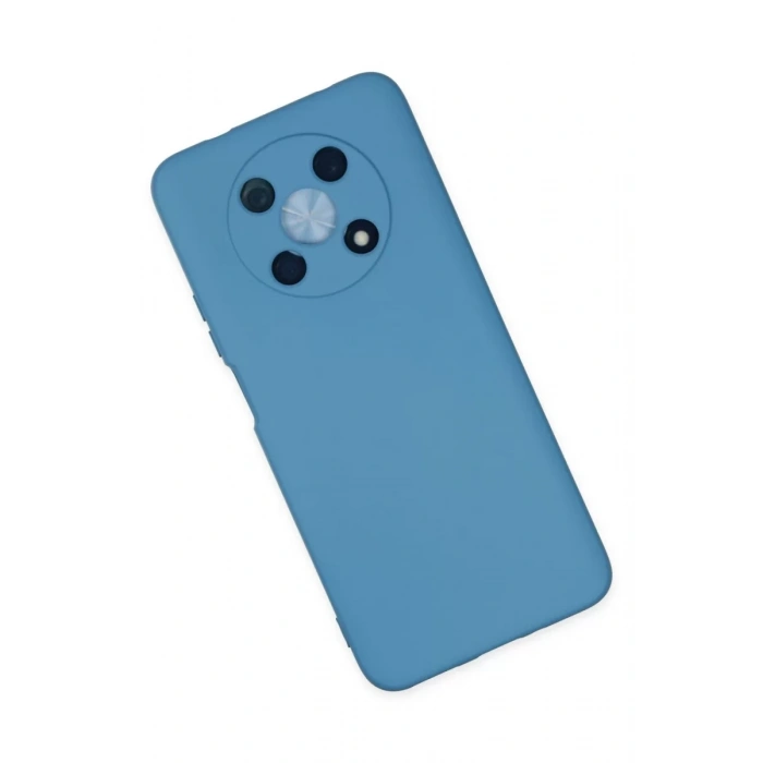 Huawei Nova Y90 Kılıf Nano içi Kadife Silikon - Mavi
