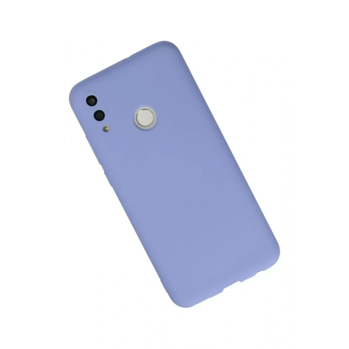 Huawei P Smart 2019 Kılıf Nano içi Kadife Silikon - Lila