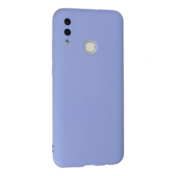 Huawei P Smart 2019 Kılıf Nano içi Kadife Silikon - Lila