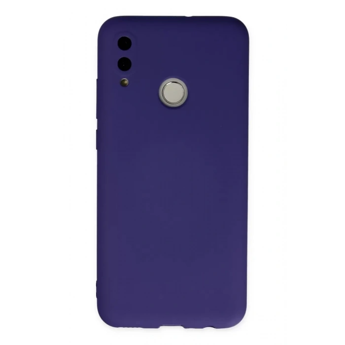 Huawei P Smart 2019 Kılıf Nano içi Kadife Silikon - Mor