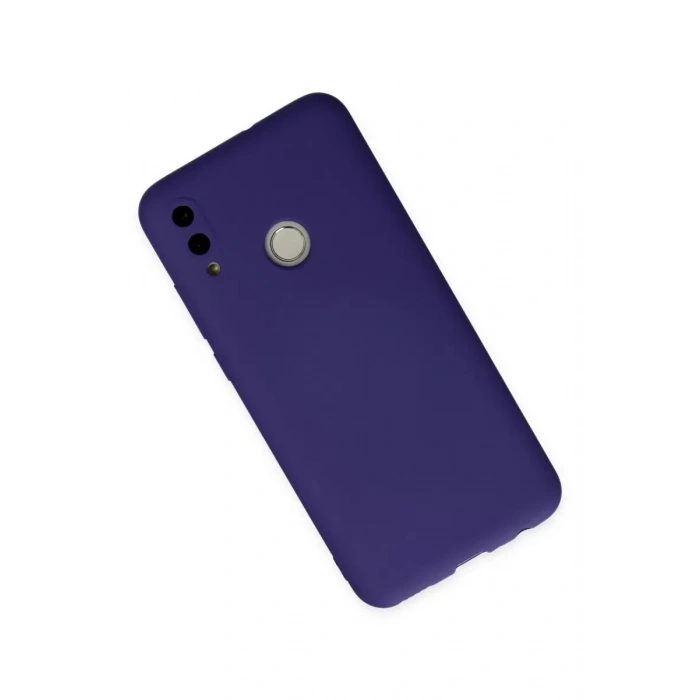 Huawei P Smart 2019 Kılıf Nano içi Kadife Silikon - Mor