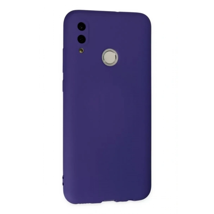 Huawei P Smart 2019 Kılıf Nano içi Kadife Silikon - Mor