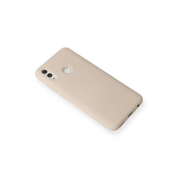 Huawei P Smart 2019 Kılıf Nano içi Kadife Silikon - Pudra