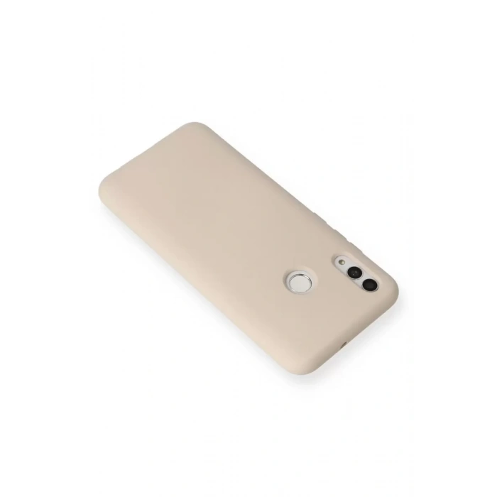 Huawei P Smart 2019 Kılıf Nano içi Kadife Silikon - Pudra