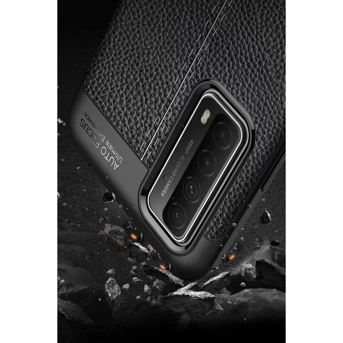 Huawei P Smart 2021 Kılıf Auto Focus Kapak - Kırmızı