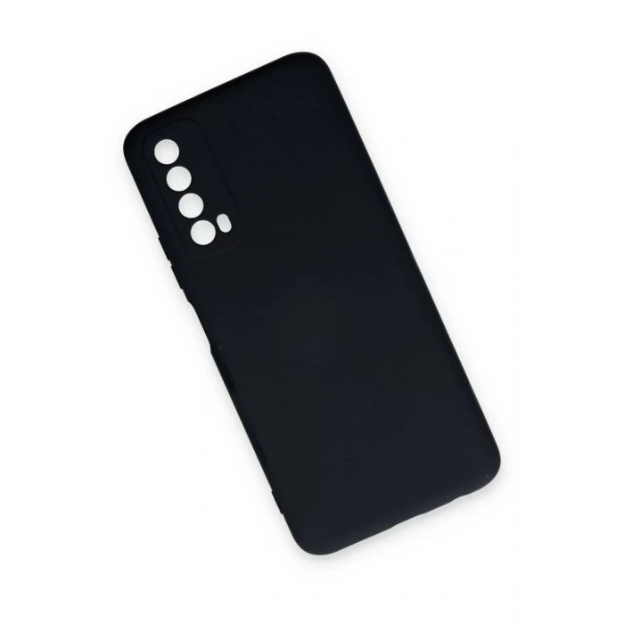 Huawei P Smart 2021 Kılıf Nano içi Kadife Silikon - Lacivert