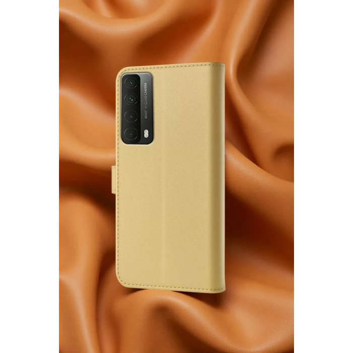 Huawei P Smart 2021 Kılıf Trend S Plus Kapaklı Kılıf - Kırmızı