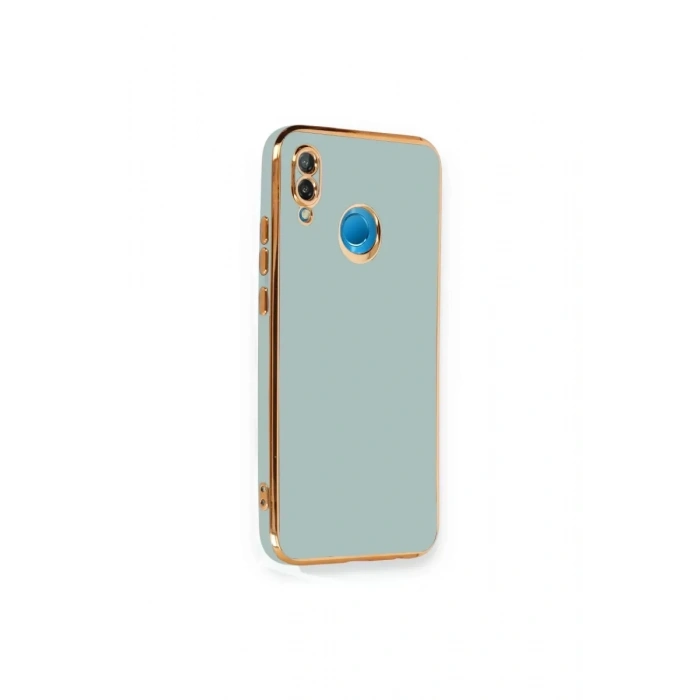Huawei P20 Lite Kılıf Volet Silikon - Açık Yeşil