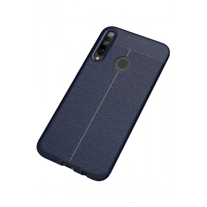 Huawei P40 Lite E Kılıf Auto Focus Kapak - Lacivert