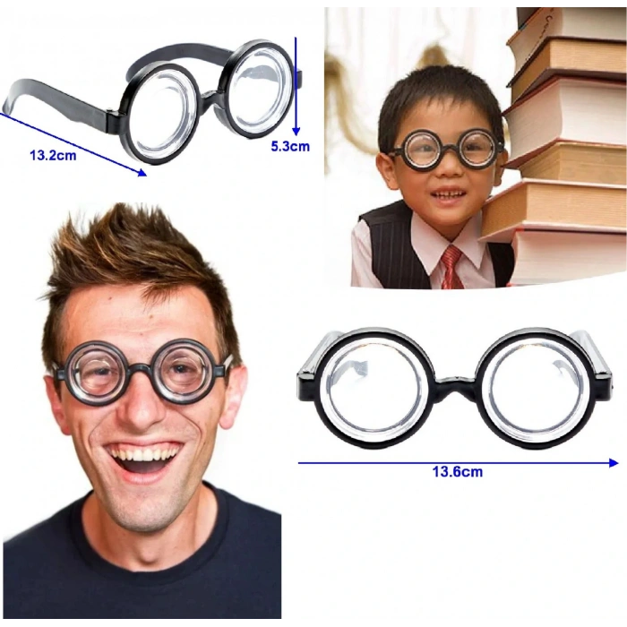 İnek Öğrenci Şaka Gözlüğü