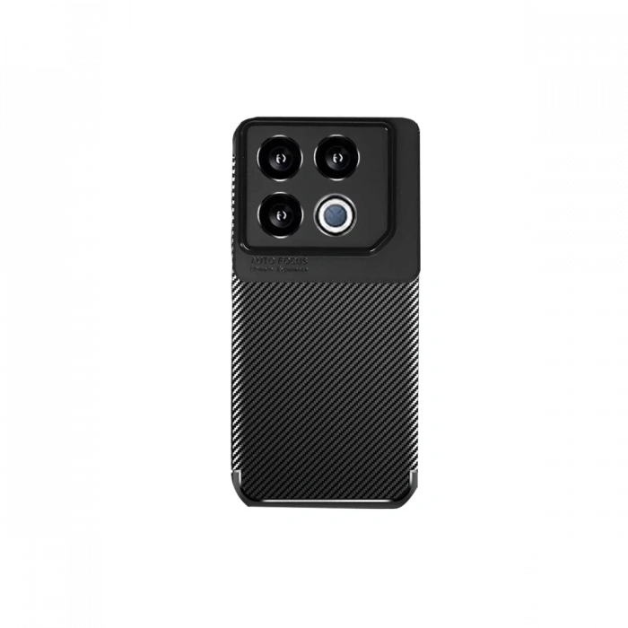 İnfinix GT 20 Pro Kılıf Auto Focus Karbon Kapak - Siyah