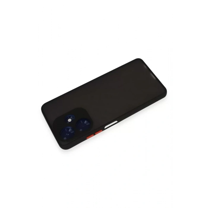 İnfinix Hot 30 4G Kılıf Montreal Silikon Kapak - Siyah